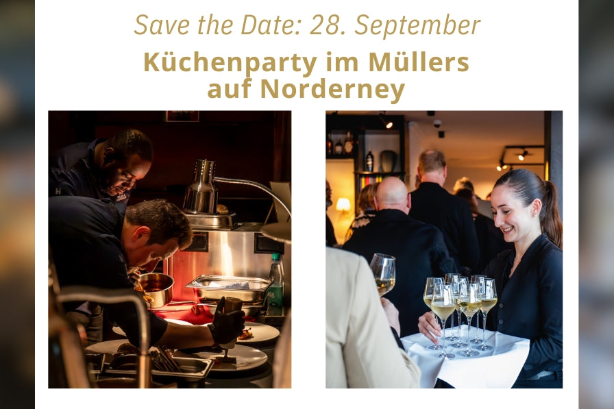 INSEL DUELL KÜCHENPARTY AM SONNTAG 28. SEPTEMBER 2025 IM MÜLLERS AUF NORDERNEY