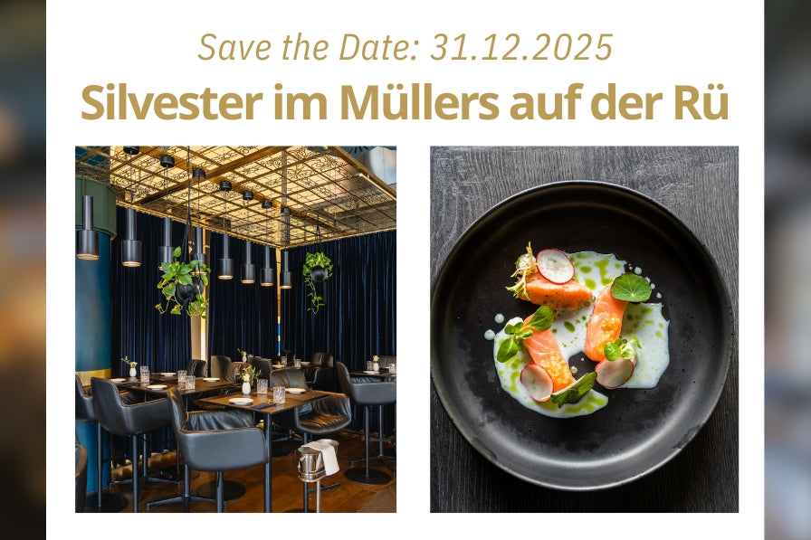 SILVESTERMENÜ IM MÜLLERS AUF DER RÜ - BEST OF MÜLLERS 2025